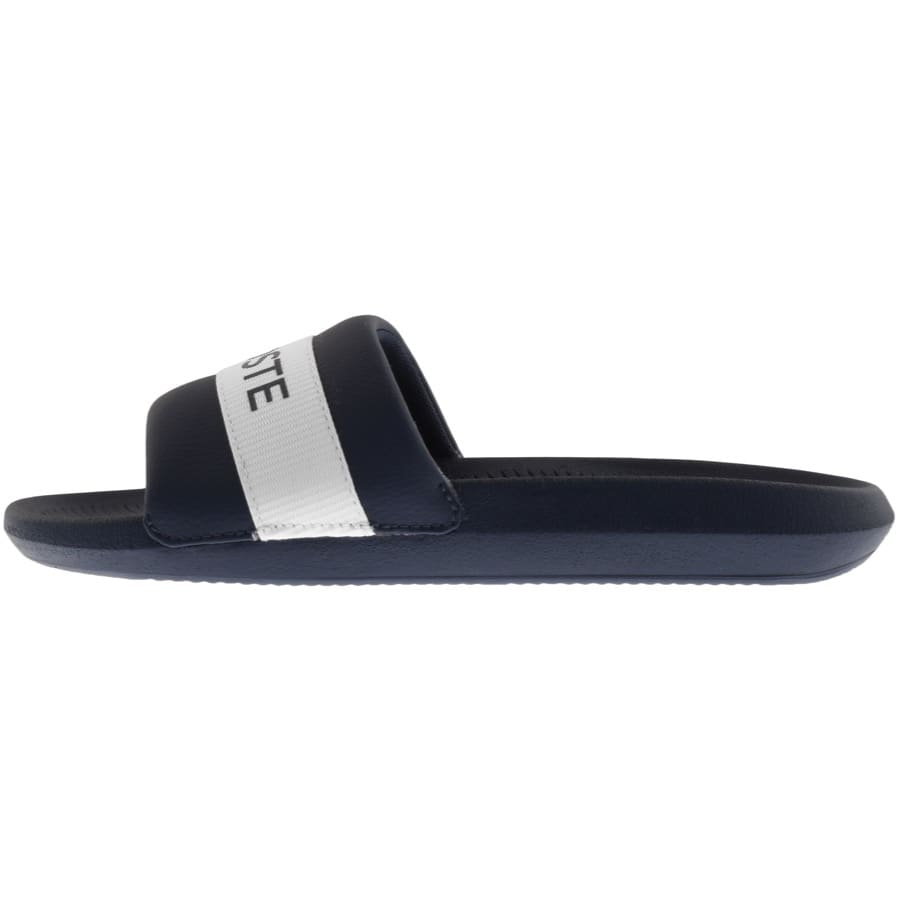 Alternative Image for ProductLacoste Croco Sliders Navy2